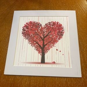 Artscapes Heart Tree Animated Art Print 12x12